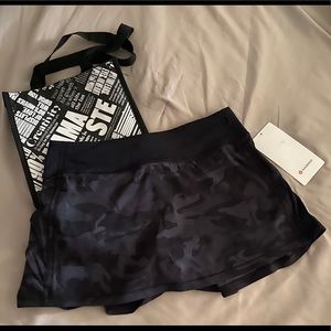 Brand New Lululemon Camo Pace Rival 🎾 Skirt!